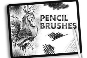 Dans Pencil Brush Procretae #1