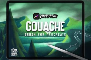 Dansdesign Gouache Procreate Brush