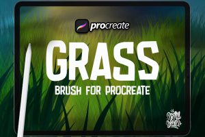 Dansdesign Grass Procreate Brush