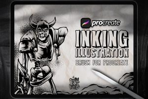 Dansdesign Inking Illustration Brush Procreate
