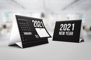 Dark Calendar 2021 – Calendar Template