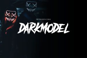 Darkmodel Horror Gothic Typeface