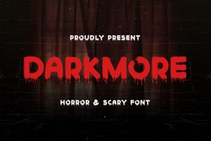 Darkmore – Horror and Scary Font