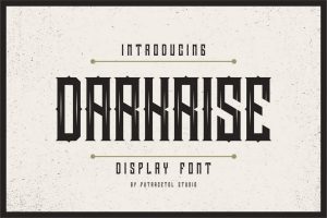 Darkrise – Classic Font