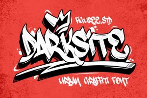 Darksite – Urban Graffiti Font
