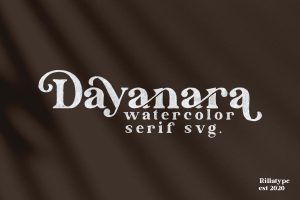 Dayanara – Watercolor SVG