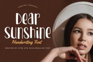 Dear Sunshine – Girly Font