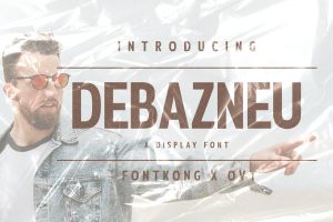 Debazneu – Display Font
