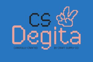 Degita – Pixel Font