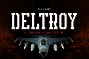 Deltory – Military Font