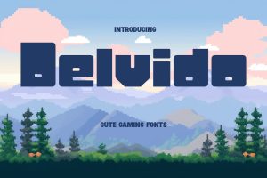 Delvido – Fun Casual Game Fonts
