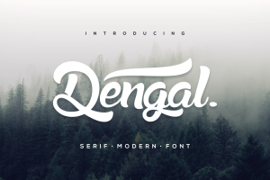 Dengal Modern Font