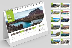 Desk Calendar 2024