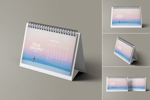 Desk Calendar Mockups