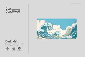 Desk Mat Mockup