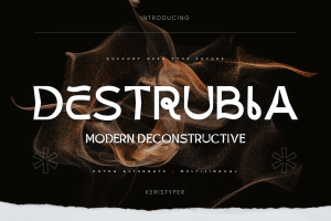 Destrubia Font