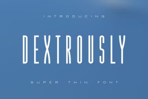 Dextrously Font