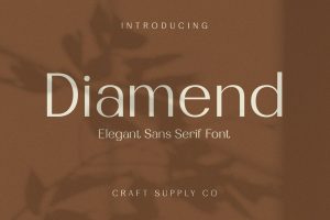 Diamend – Elegant Sans Serif