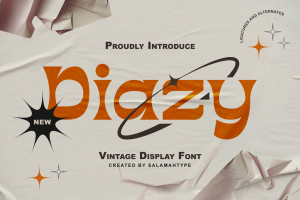 Diazy – Modern Vintage Font