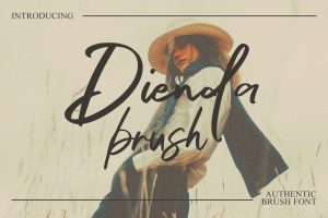 Dienda Brush font