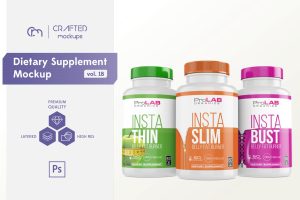 Dietary Supplement Mockup v. 1B