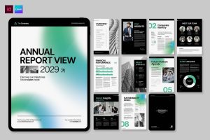Digital Annual Report Template