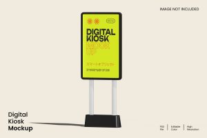 Digital Kiosk Mockup