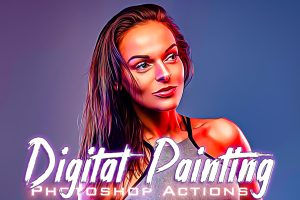 Digital Painting Photoshop Actions