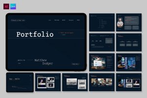 Digital Web Developer Portfolio Template