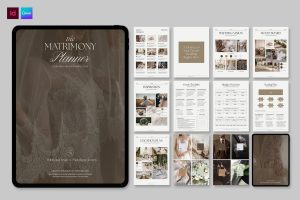 Digital Wedding Planner Template