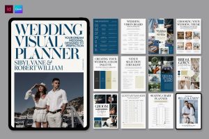 Digital Wedding Planner Template