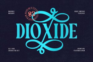 Dioxide – Vintage Typeface
