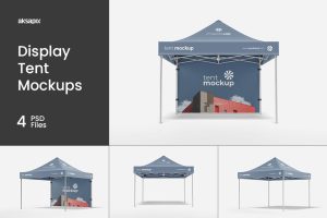 Display Tent Mockup