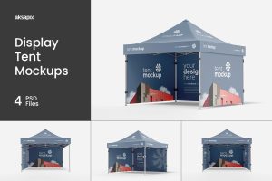 Display Tent Mockup