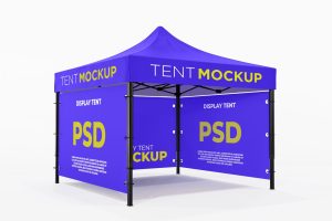 Display Tent Mockup
