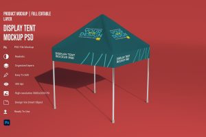 Display Tent Mockup