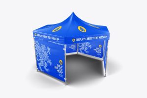 Display Tent Mockup