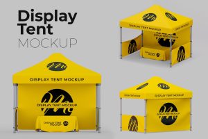 Display Tent Mockup Set
