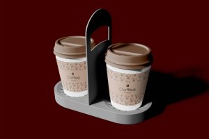 Disposable Coffee Mockup