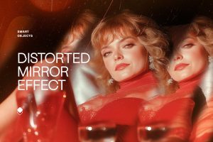 Distorted Mirror Photo Effect