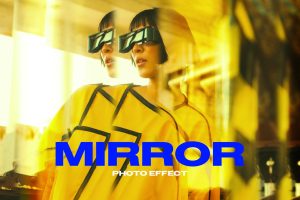 Distorting Mirror Photo Effect