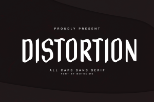 Distortion – Wavy Sans Serif