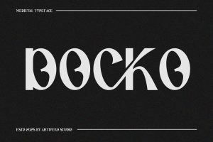 Docko Medieval Sans Serif