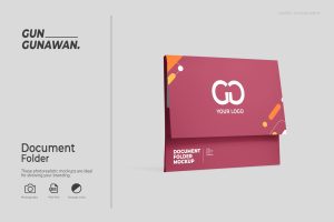Document Folder Mockup