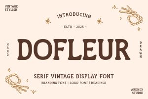 Dofleur Typeface