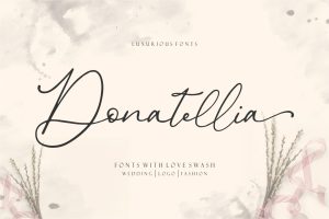 Donatellia | Calligraphy Font