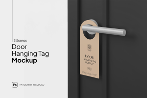 Door Hanger Mockup