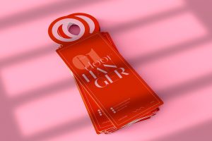 Door Hanger Mockup