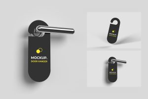 Door Hanger Mockup