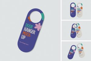 Door Hanger Mockup